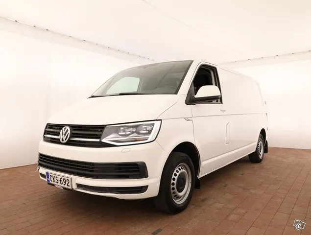 Volkswagen Transporter Pitkä 2,0 TDI 110kW - Alv.vähennyskelpoinen, Webasto kaukosäätimellä, Pitkä, Vetokoukku - J. autoturva - Ilmainen kotiintoimitus Image 4